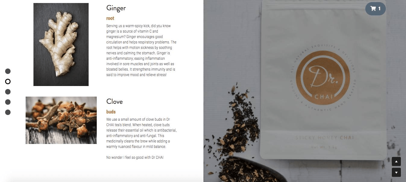 null カスタマイズ商品の展示